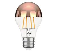 E27 ampoule LED A60 blanc chaud (2600 K) 7,5 W 839lm miroir de tête (or rose) [EEK: E]
