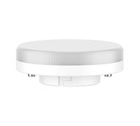 ledscom.de Ampoule LED GX53, blanc chaud (2700 K), 6,2 W, 509lm, 97°, mate