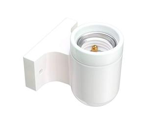 ledscom.de Applique FEL, porcelaine, blanc brillant, carrée, 1x E27 max. 300W