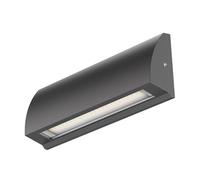 ledscom.de Applique murale LED/éclairage d'escalier SEGIN pour l'extérieur, IP54, plat, downlight, anthracite mat, carré, 6,2 W, 566lm, blanc chaud