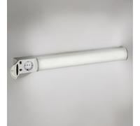 ledscom.de Lampe LED pour miroir FERIG, lampe de salle de bain avec prise de courant, 49cm, 10,2 W, 964lm, blanc