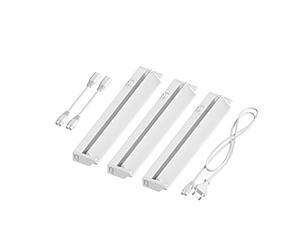 ledscom.de Lampe LED sous châssis LIWO 35cm, orientable, 476lm chacune, blanc chaud 3er Set