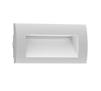 ledscom.de LED encastré mural ZIBAL, downlight pour l'extérieur, IP65 mat, 140 x 70mm, 3,3 W, 223lm, blanc froid