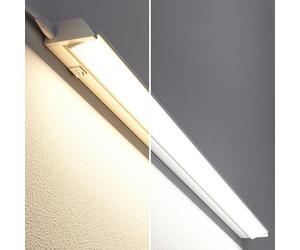 ledscom.de LED Unterbauleuchte LIWO 91cm, avec câble de raccordement, orientable, 1597lm, blanc chaud/blanc
