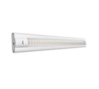ledscom.de Luminaire LED encastré SIRIS blanc mat, blanc chaud, 2700 K, plat, 30 cm, 368 lm, 4 W, 24 V CC, interrupteur, système d'emboîtage ATOM, IP20, bloc d'alimentation requis (non fourni)