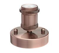 ledscom.de Plafonnier/douille de lampe RETRA, bronze mat, 1x E27 max. 60W