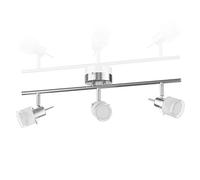 ledscom.de Plafonnier MIRAS, à trois flammes, incl. ampoules LED GU10 450lm blanc chaud chacune