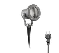 ledscom.de Projecteur de jardin LED MIBU anthracite avec piquet de terre pour l'extérieur, y compris Smart Home Lampe LED RGBW GU10, 5,5W, 473lm