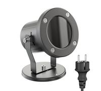 ledscom.de Projecteur de jardin MIBU pour l'extérieur, IP55, fiche, anthracite, 1x GU10 max. 15W