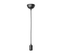 ledscom.de Suspension/lampe à suspendre DORI, noir mat, 1x E27 max. 60W
