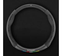 LEDSIX Couvre Volant Voiture, pour Citroen C1 C2 C3 C4 C5 Respirant et Antidérapant Protège Volant Durable Accessoire de Voiture,A