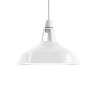 LEDSONE Abat-jour en métal blanc dans un style rétro moderne, abat-jours anciens pour plafonniers, abat-jours pour lampes pendantes industrielles vintage Chambre, cuisine et salle de bain