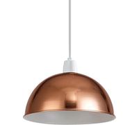 LEDSone Abat-jour industriel en métal de 30 cm facile à installer uniquement pour plafonnier chambre à coucher, cuisine (plaque réductrice gratuite)