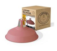 LEDSone Abat-jour industriel vintage en métal rose dans un style rétro moderne Abat-jours antiques pour plafonniers, abat-jours pour suspensions dans la chambre, la cuisine et la salle de bain