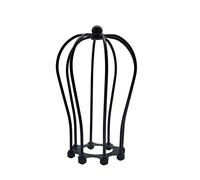 LEDSone Abat-jour Vintage Edison en fil de fer en forme de Cage, abat-jour en forme de ballon de couleur noire pour la maison, le Bar ou le café