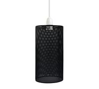 LEDSone Abat-jour vintage en métal à cage - Lampe suspendue industrielle en métal à faire soi-même pour salle à manger, chambre à coucher, loft couloir, noir 1