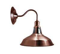 LEDSone Rétro Applique Murale Intérieur Vintage Lampe Murale Industriel Lampe de Mur à Art Déco E27 Base pour Bar, Chambre à Coucher, Cuisine, Restaurant, Café (Cuivre)