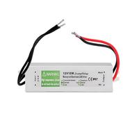 LEDSone Transformateur LED Alimentation Pilote LED étanche IP67 dans Un boîtier en Alliage d'aluminium Convient pour l'éclairage de Bande LED, Le Module LED et l'éclairage extérieur DC12V (15.00)