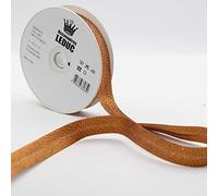 Leduc 20 mètres Biais 13Couleurs Métal Lurex - Pour couture Double plis 8+20+8 mm Qualité Italienne 9564 COPPER