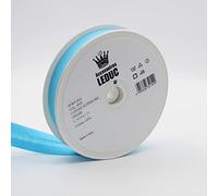 Leduc 20 mètres Biais Coton - 30 Coloris différents - Pour couture Double plis 8+20+8 mm Qualité Italienne Turquoise 5553