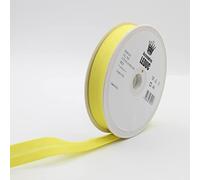 Leduc 20 mètres Biais Coton - 30 Coloris différents - Pour couture Double plis 8+20+8 mm Qualité Italienne Yellow 5555