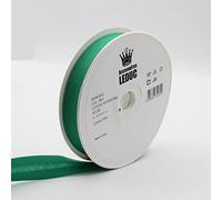 Leduc 20 mètres Biais Coton - 30 Coloris différents - Pour couture Double plis 8+20+8 mm Qualité Italienne Green 5563