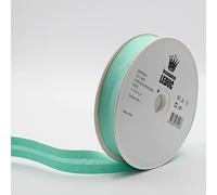 Leduc 20 mètres Biais Coton - 30 Coloris différents - Pour couture Double plis 8+20+8 mm Qualité Italienne Light Green 5632