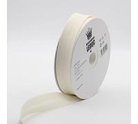 Leduc 20 mètres Biais Coton - 30 Coloris différents - Pour couture Double plis 8+20+8 mm Qualité Italienne Ecru 5571