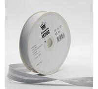 Leduc 20 mètres Biais Coton - 30 Coloris différents - Pour couture Double plis 8+20+8 mm Qualité Italienne Light Grey 5634