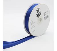 Leduc 20 mètres Biais Satin- 30 Coloris - Pour couture Double plis 8+20+8 mm 100% Acetate Qualité Italienne 2121 Royal Blue