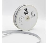 Leduc 20 mètres Passepoil Coton - 30 Coloris - Pour couture 10mm (8+2) Qualité Italienne Light Grey 5634