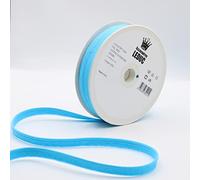 Leduc 20 mètres Passepoil Coton - 30 Coloris - Pour couture 10mm (8+2) Qualité Italienne Turquoise 5553