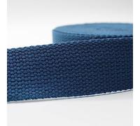 Leduc 3 mètres Sangle Coton Bagage poignée Sac Ceinture bandoulière Harnais Sac à Dos Maroquinerie Grande qualité Bleu (86) 4cm