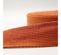 Leduc 3 mètres Sangle Coton Bagage poignée sac ceinture bandoulière harnais sac à dos maroquinerie Grande qualité Brique (66) 4cm