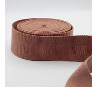 Leduc 3 mètres Sangle Coton Bagage poignée Sac Ceinture bandoulière Harnais Sac à Dos Maroquinerie Grande qualité Brun (49) 5cm