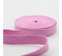 Leduc 3 mètres Sangle Coton Bagage poignée Sac Ceinture bandoulière Harnais Sac à Dos Maroquinerie Grande qualité Rose (18) 2,5 cm