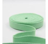 Leduc 3 mètres Sangle Coton Bagage poignée Sac Ceinture bandoulière Harnais Sac à Dos Maroquinerie Grande qualité Vert (105) 2,5 cm
