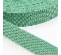 Leduc 3 mètres Sangle Coton Bagage poignée Sac Ceinture bandoulière Harnais Sac à Dos Maroquinerie Grande qualité Vert (07) 2cm