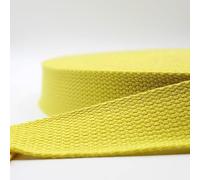 Leduc 3 mètres Sangle Coton Bagage poignée Sac Ceinture bandoulière Harnais Sac à Dos Maroquinerie Grande qualité Jaune (94) 3cm