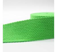 Leduc 3 mètres Sangle Coton Bagage poignée Sac Ceinture bandoulière Harnais Sac à Dos Maroquinerie Grande qualité Vert Clair (80) 3cm