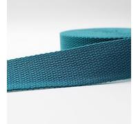 Leduc 3 mètres Sangle Coton Bagage poignée Sac Ceinture bandoulière Harnais Sac à Dos Maroquinerie Grande qualité Bleu (46) 3cm