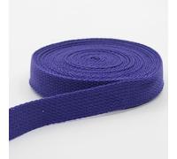 Leduc 3 mètres Sangle Coton Bagage poignée sac ceinture bandoulière harnais sac à dos maroquinerie Grande qualité Mauve (106) 2,5 cm