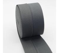 Leduc 5 m Sangle Coton Lourd épais (Anthracite 05, 5m x 30mm)