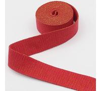 LEDUC 5 m Sangle Dorée Coton Lourd épais Corail (27) 3cm