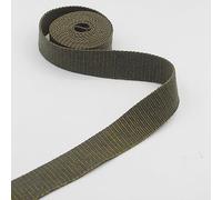 LEDUC 5 m Sangle Dorée Coton Lourd épais Khaki (35) 3cm