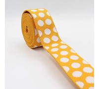 Leduc 5 mètres Sangle Pastel Motif à Poix Grande Qualité Résistant 38mm Polyester Coton Col 166