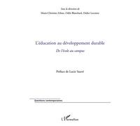 L'éducation au développement durable De l'école au campus - Didier Lecomte - L'harmattan - broché - Etude