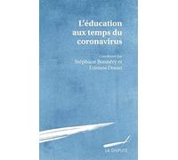 L'éducation aux temps du coronavirus