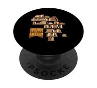 L'éducation, C'est la liberté - Black History African Roots Melanine PopSockets PopGrip Adhésif
