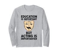 L'éducation est Importante mais agir est importateur Manche Longue